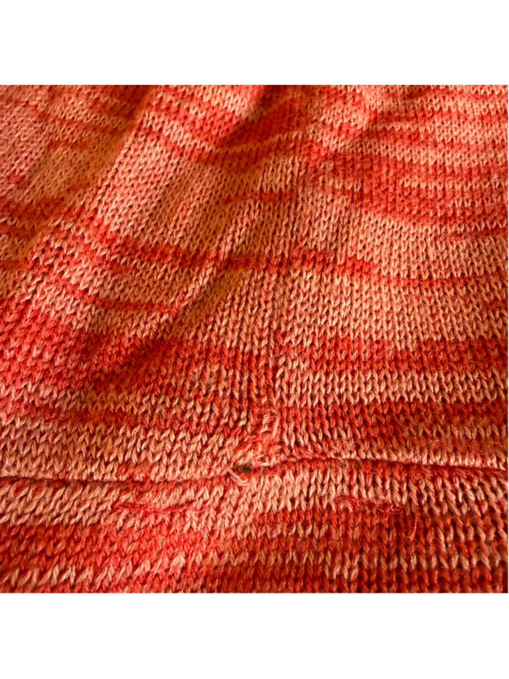 Women's No Boundaries Cardigan Sweater XXL Red White Geometric Print - Picture 9 of 10